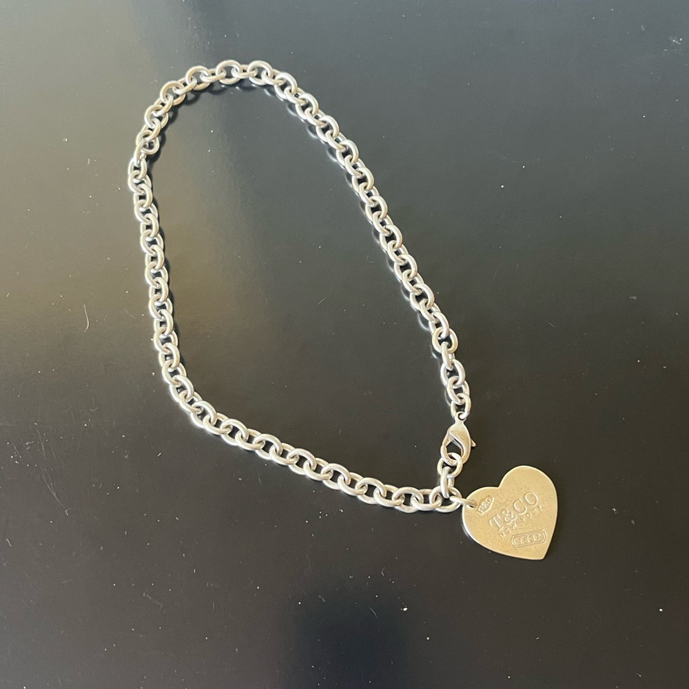 Vintage T&CO 925 silver necklace